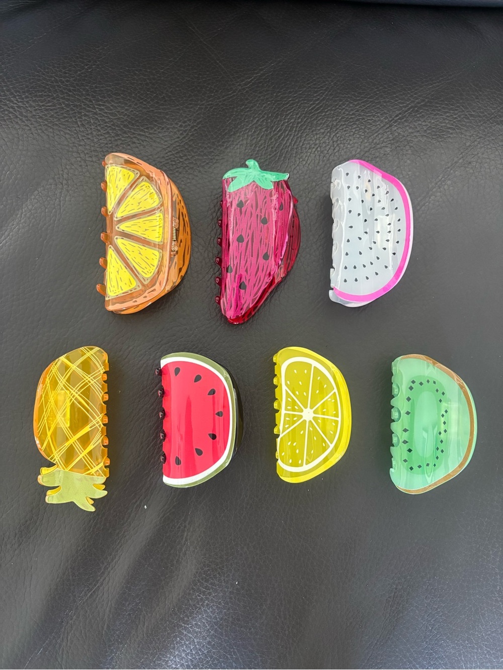 Fruit Claw Hair Clip - pick 1 - Picture 5 of 6